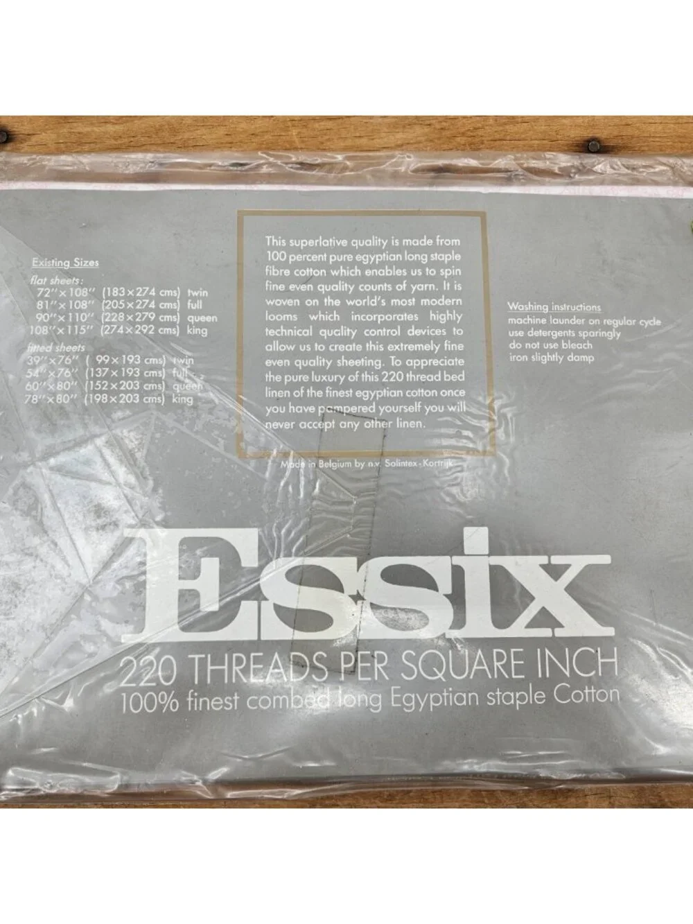 New Essix Pink Paisley Twin Size Fitted Sheet Egyptian Cotton